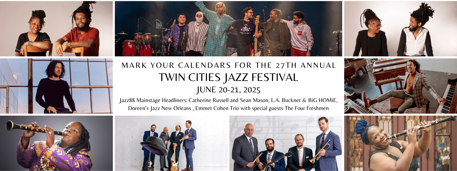 2025 Jazz Festival banner