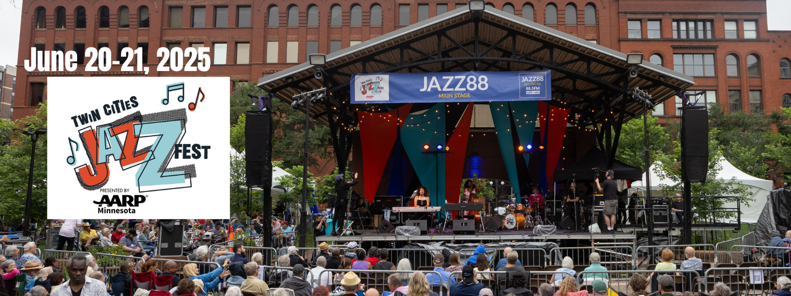 Main Stage at Twin Cities Jazz Festival