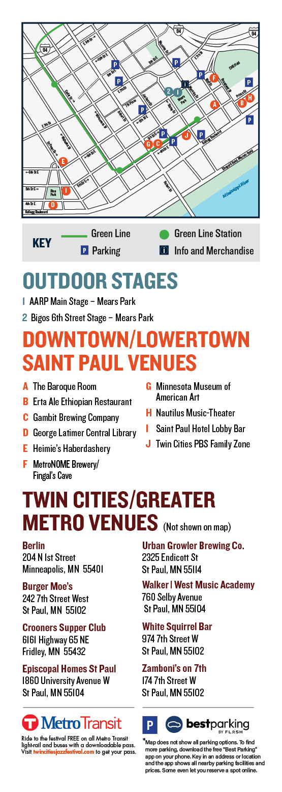 Getting to Mears Park Map